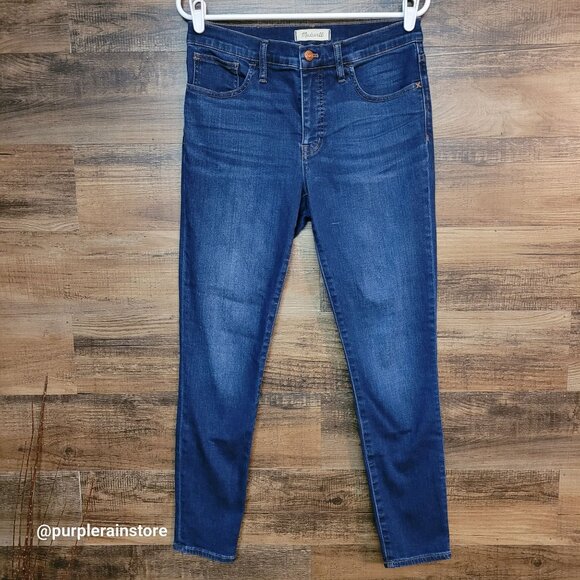Madewell Jeans 30 Roadtripper High Rise Jansen Wash K1877 Tummy Control Stretch - Picture 1 of 13